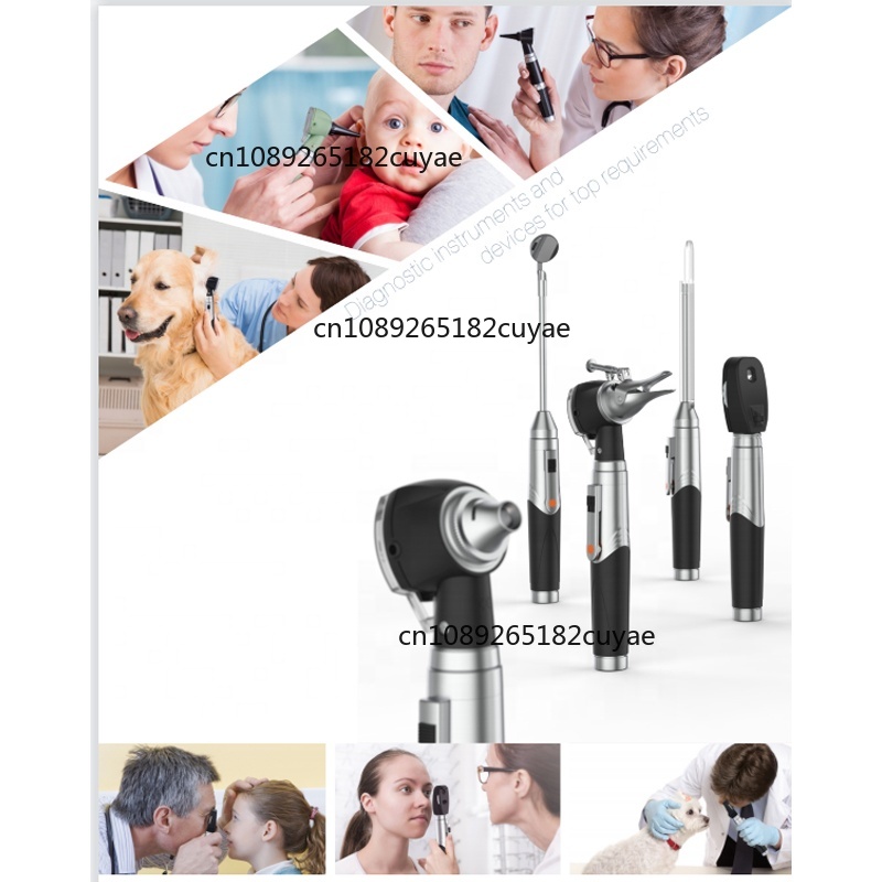 Medical Digital Portable ENT V - Otoscope Ophthalmoscope Set 评论和价格