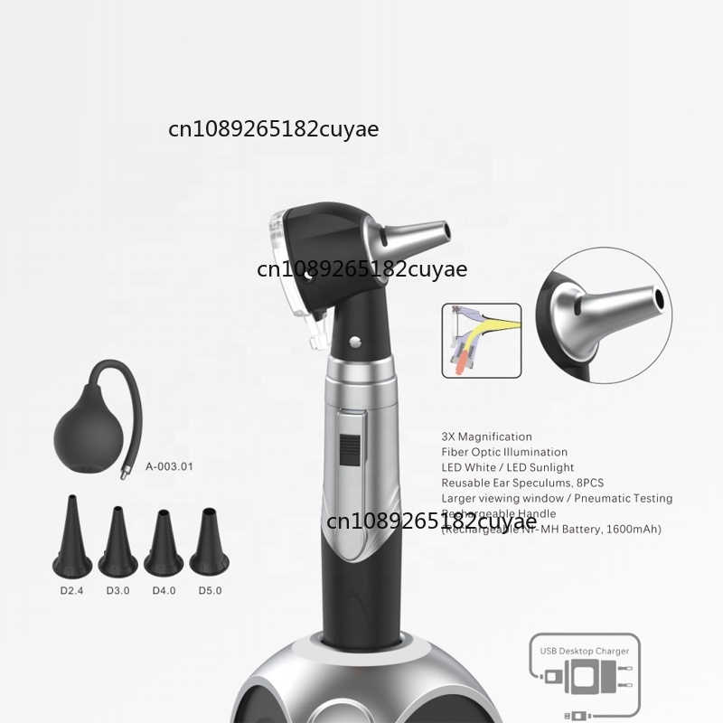 Medical Digital Portable ENT V - Otoscope Ophthalmoscope Set 评论和价格